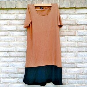 J jill | Fall transition colorblacl short dress small